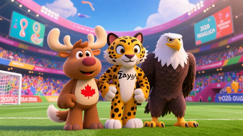 揭秘2026世界杯吉祥物：Maple、Zayu与Clutch背后的文化密码与狂欢寓意